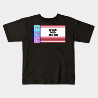 Trash Panda Flag Kids T-Shirt